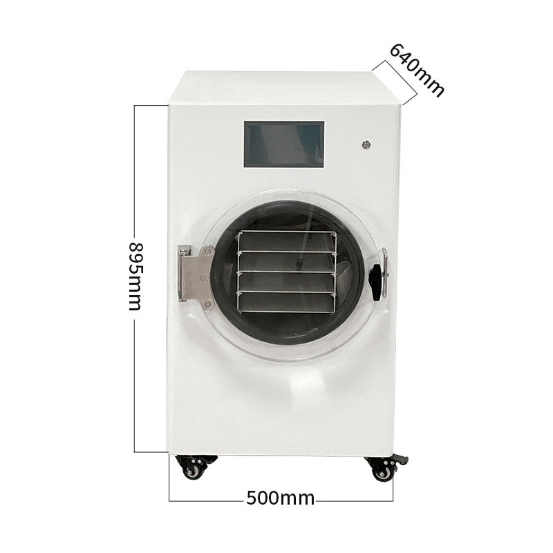 Pequeño liofilizador más seco 2300W de helada del vacío del hogar para el alimento para animales 220v de la carne de la fruta