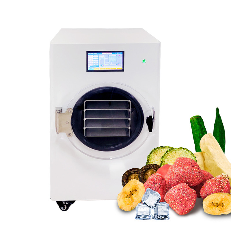 Pequeño liofilizador más seco 2300W de helada del vacío del hogar para el alimento para animales 220v de la carne de la fruta