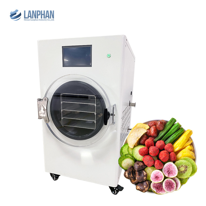 Pequeño liofilizador más seco 2300W de helada del vacío del hogar para el alimento para animales 220v de la carne de la fruta