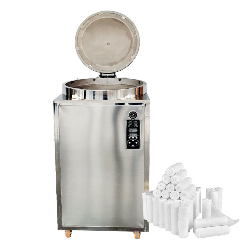 Autoclave de vapor vertical de alta presión de 200 litros con presión de trabajo de 0,22 MPa