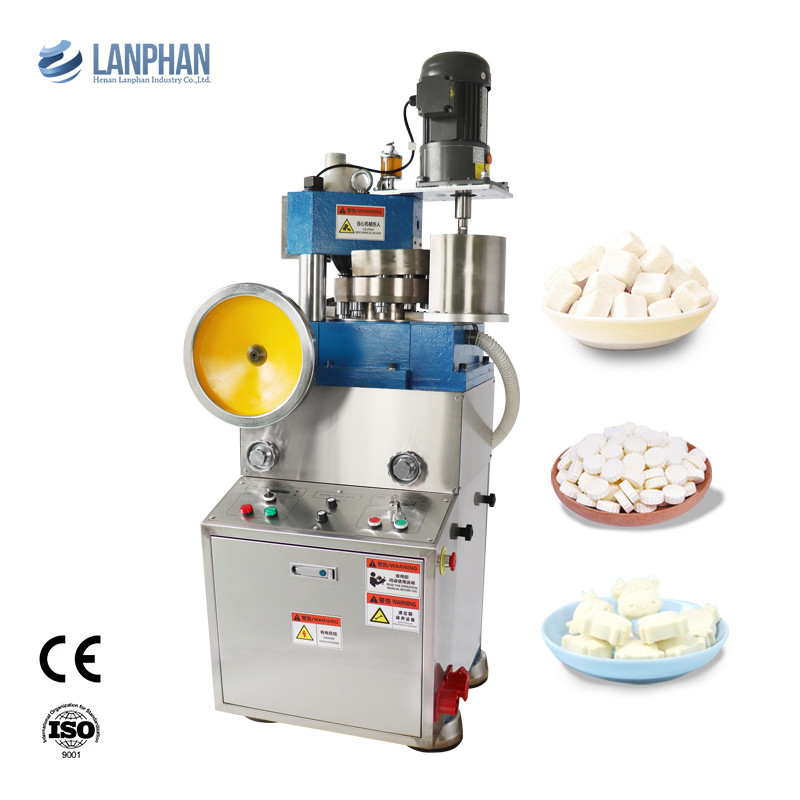 Máquina rotativa de comprimidos de caramelo para laboratorio y farmacéutico