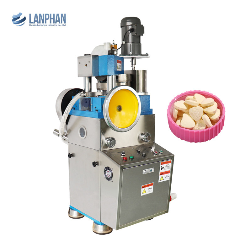 Máquina rotativa de comprimidos de caramelo para laboratorio y farmacéutico