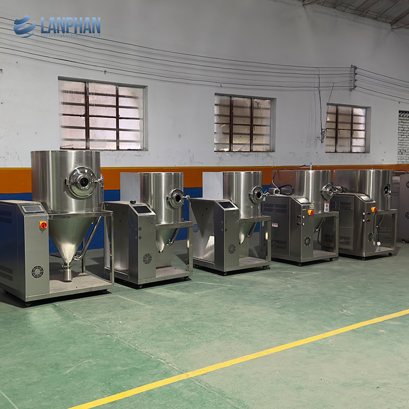 Pequeño laboratorio más seco centrífugo de acero inoxidable de espray para las hierbas 2L/H de leche en polvo seca