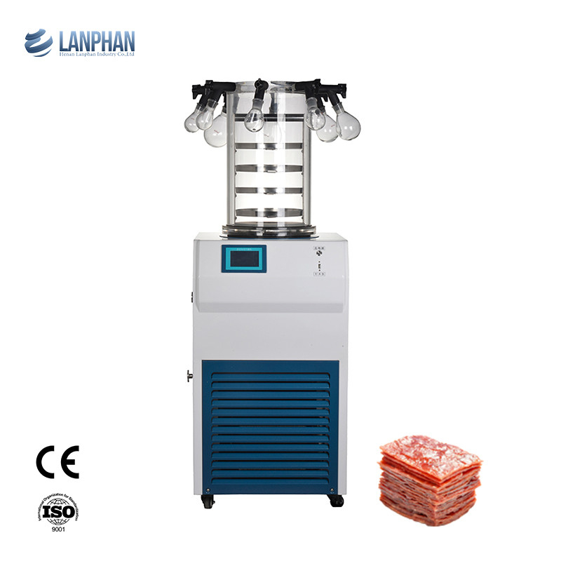 Máquina de liofilización de laboratorio Vial de berenjena Flasca de liofilización para investigación biológica