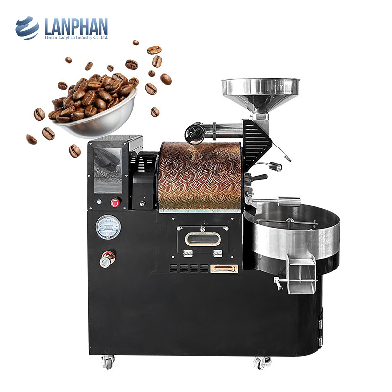 Máquina de tostador de café de mesa de 3 kg Coca Bean Máquina de café pequeña para casa y café