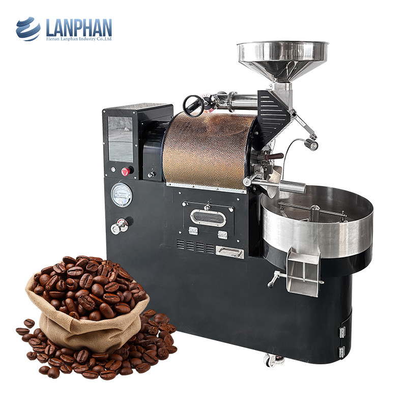 Máquina de tostador de café de mesa de 3 kg Coca Bean Máquina de café pequeña para casa y café