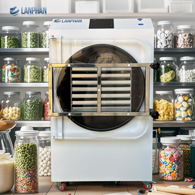 4m2 14 bandejas grandes máquina secadora de frutas de alimentos al vacío precio de los alimentos comerciales equipo de secado por congelación al vacío