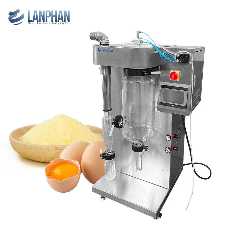 2L/H Aparato de secado por rocío de pulverización Sistema de secado por rocío Máquina de secado por rocío para leche