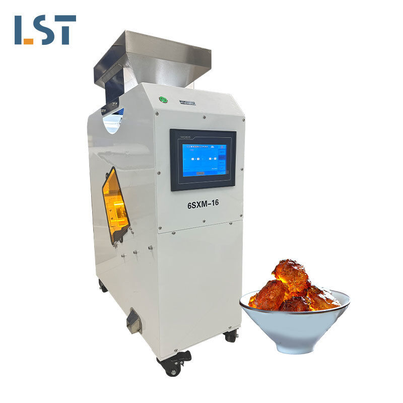 Sortador de color de chicle de melocotón pequeño Sortador de color de anacardos ideal para el procesamiento de alimentos a pequeña escala