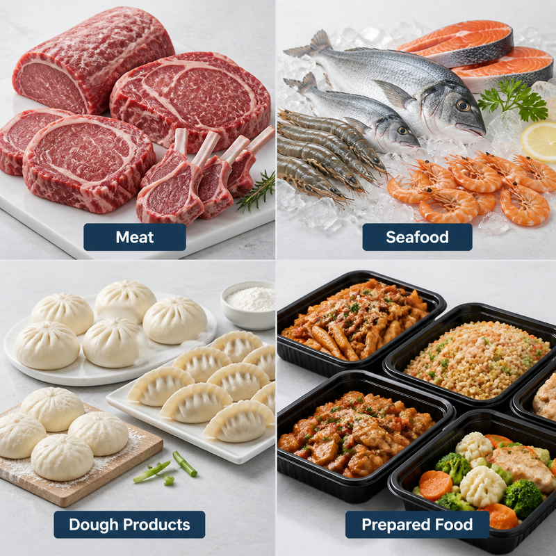 -45°C Ultra-Low Temperature Shock Freezer Professional Fast Freezing Cabinet for Restaurants