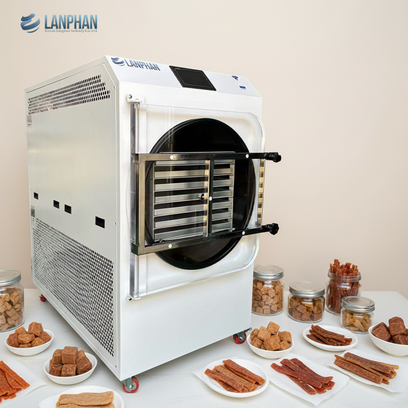 Stainless Steel 14-Tray Food Freeze Drying Machine Lyophilizer Machine for Bulk Production