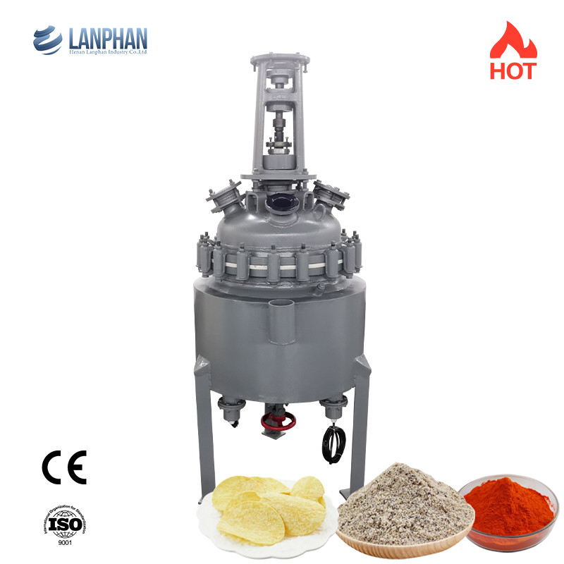 reactor alineado de cristal de alta temperatura de cristal de la soldadura automática del reactor del esmalte del laboratorio 300L