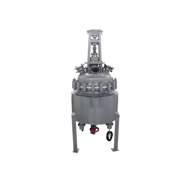 Bata el tipo laboratorio que el vidrio de cristal del reactor 130rpm alineó la calefacción eléctrica del reactor