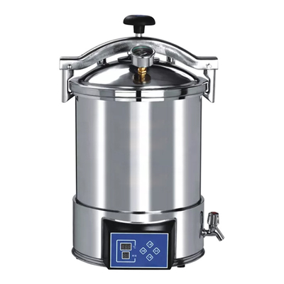 Equipo vertical portátil 18L del esterilizador de la autoclave de vapor