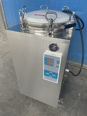 Equipo médico de la autoclave del esterilizador del vapor de la presión vertical automático