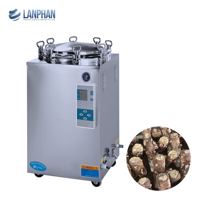 esterilizador vertical creciente de la autoclave de vapor del equipo de la seta 150L