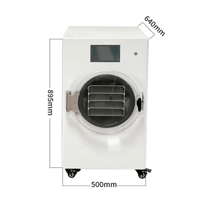 Pequeño liofilizador más seco 2300W de helada del vacío del hogar para el alimento para animales 220v de la carne de la fruta