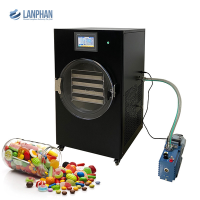 Comida casera Mini Vacuum Lyophilizer de la legumbre de fruta del secador de helada