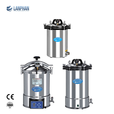 Autoclave de vapor portátil de calefacción eléctrica del laboratorio del Mpa de la autoclave 0,16 del esterilizador
