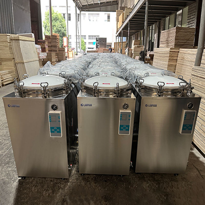 Autoclave automática 150 L vertical 760*760*1280m m del esterilizador de la comida