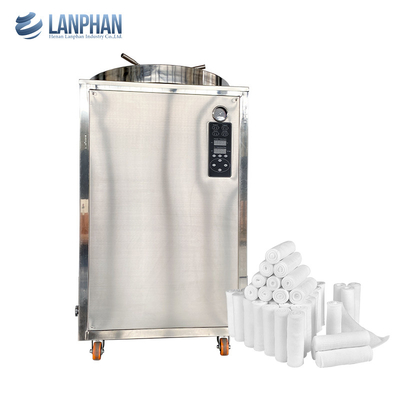 Esterilizador de autoclave de hospital de acero inoxidable, instrumentos médicos de autoclave de alta presión