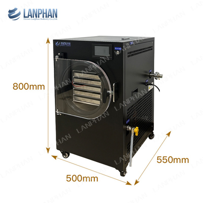HFD-5 4-6KG / lote Máquina de secado por congelación pequeña para el hogar Máquina de secado por congelación mini con vacío