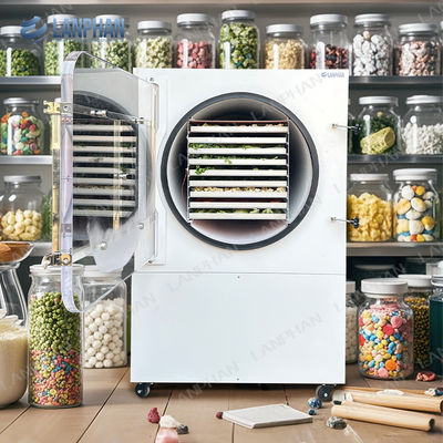 Máquina de liofilización al vacío grande comercial para el hogar con 18 bandejas, 5M2