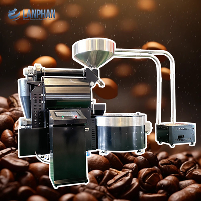 Máquina de tostado de café de 60 kg Roaster de granos de café de aire caliente Máquina industrial de tostado de café