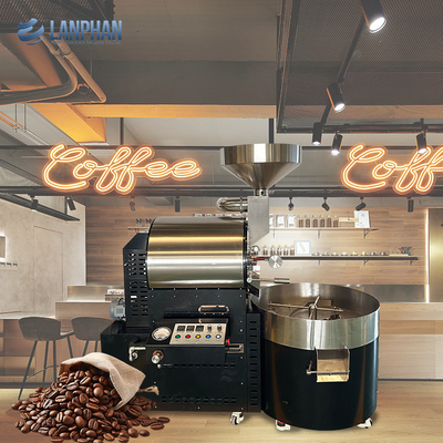 Roastador de café de 15 kg Máquina industrial Roastador de granos de café Roastador de café comercial