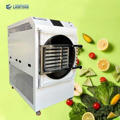 Máquina de liofilización de laboratorio comercial de verduras 60KG