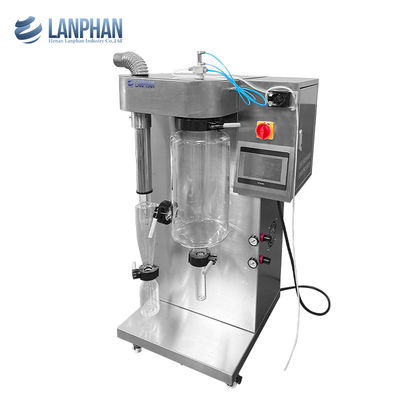 Mini Lab 2L secador de spray de vidrio para hacer polvo de sabor de leche jugo de frutas en polvo