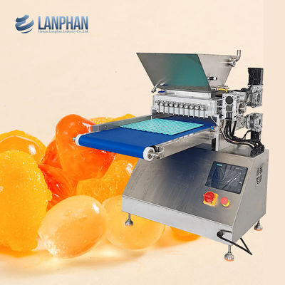 10 Cabezas de depósito Máquina para hacer caramelos de goma Máquina para hacer caramelos blandos Máquina para hacer caramelos de goma