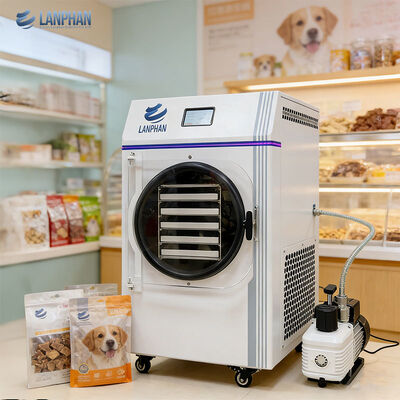 Máquina de Liofilización al Vacío para Alimentos en Casa, Congelador Secador Liofilizador para 6 Kg