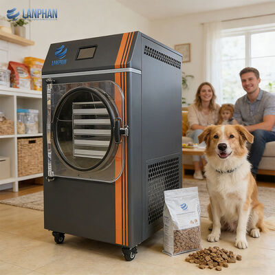 Compact 5 Tray Freeze Dryer Stainless Steel Vacuum Dryer for Small Kitchens