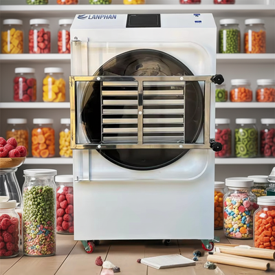 Máquina de liofilización de alimentos de 14 bandejas de acero inoxidable Máquina liofilizadora para la producción a granel