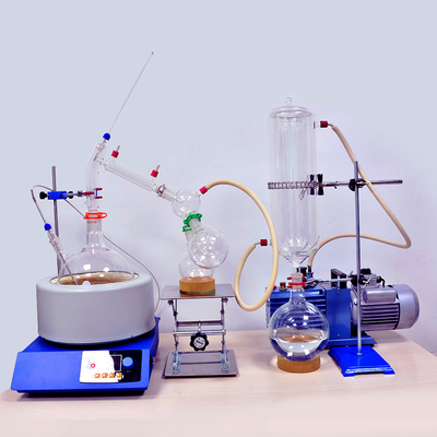 Equipo del laboratorio del equipo 2L de la destilación de la trayectoria corta